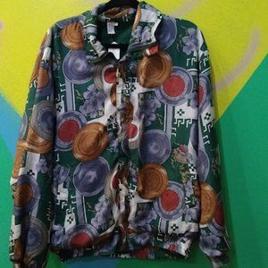 Vintage CoAco lightweight Bomber jacket SIZE L